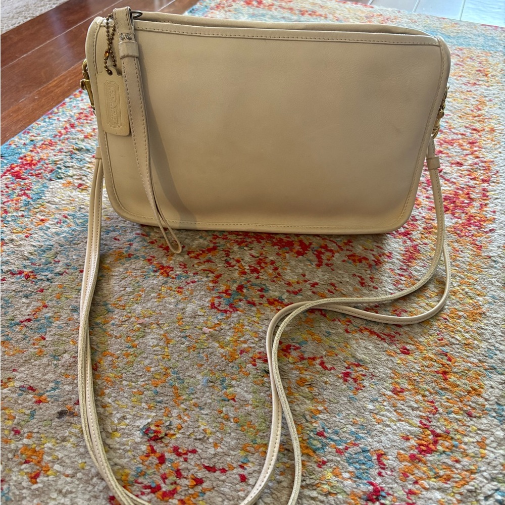 Vintage Coach Basic Bag in Bone